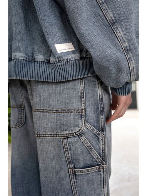 bomber davon NINE:INTHE:MORNING | 9SS26-DAV04DENIM CHIARO